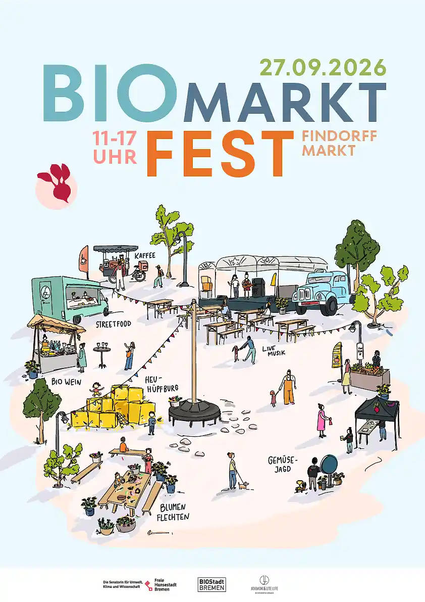 Plakat BioMarktFest 2026