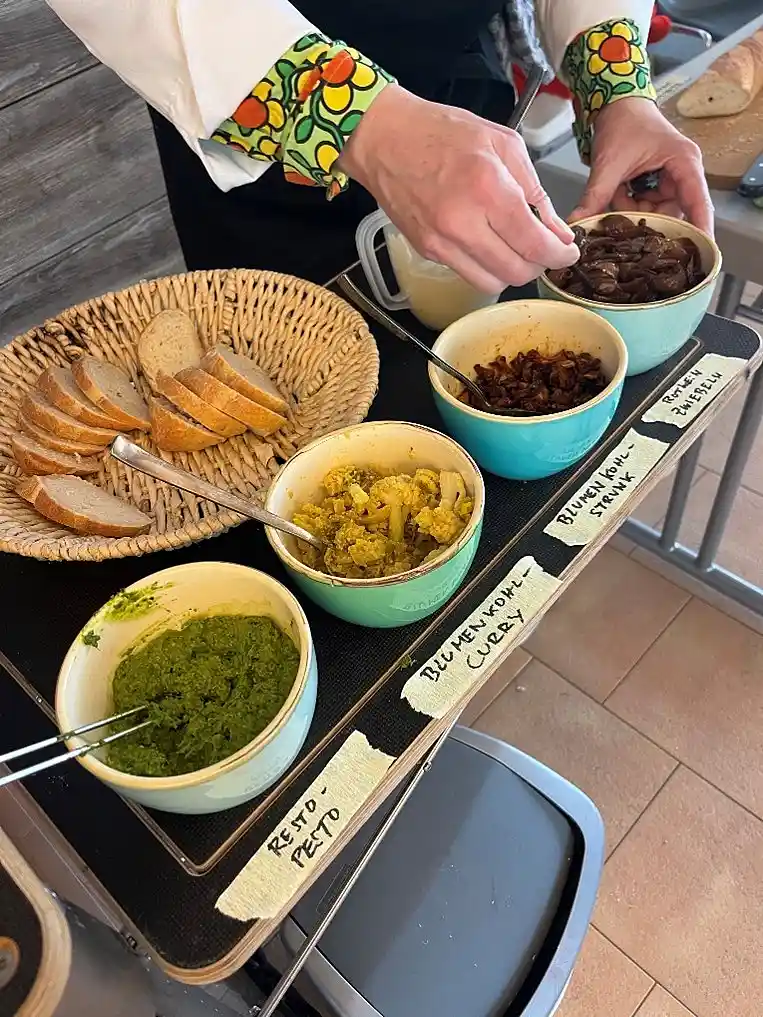 Show Cooking zum Thema Reste-Verwertung