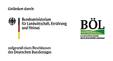 Logo: Gef&ouml;rdert durch das Bundesministerium f&uuml;r Landwirtschaft, Ern&auml;hrung und Heimat aus dem Bundesprogramm &Ouml;kologischer Landbau