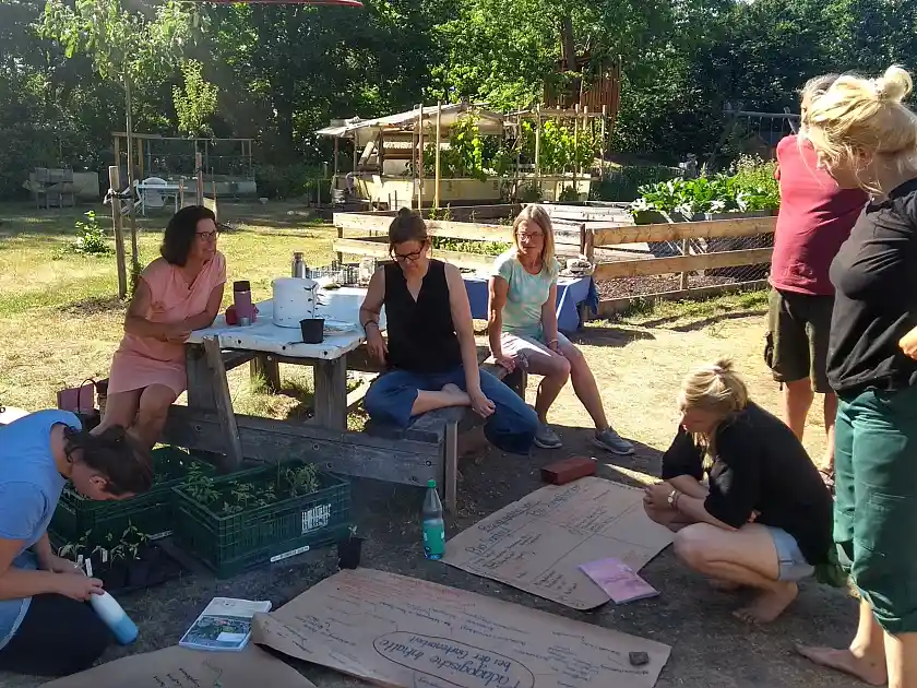 2. Vernetzungstreffen: Austausch zu Mischkulturen mit p&auml;dagogischen Inhalten